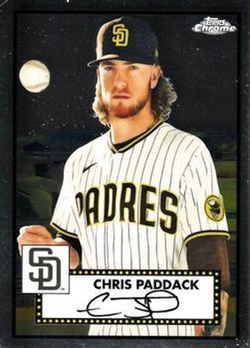 #313 Chris Paddack - San Diego Padres - 2021 Topps Chrome Platinum Anniversary Baseball