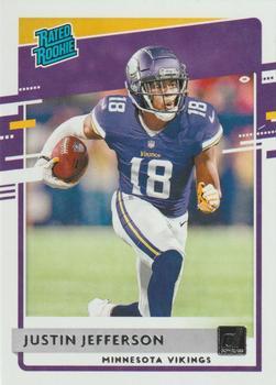 #313 Justin Jefferson - Minnesota Vikings - 2020 Donruss Football