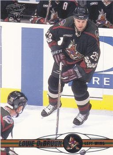 #313 Louie DeBrusk - Phoenix Coyotes - 2000-01 Pacific Hockey