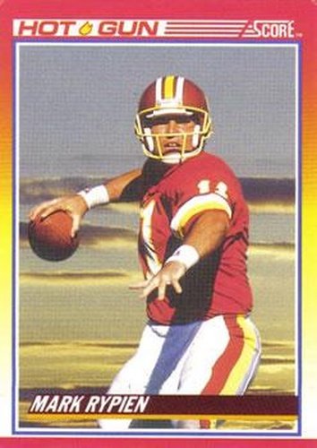 #313 Mark Rypien - Washington Redskins - 1990 Score Football