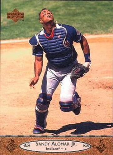 #313 Sandy Alomar Jr. - Cleveland Indians - 1996 Upper Deck Baseball