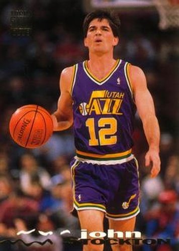 #313 John Stockton - Utah Jazz - 1993-94 Stadium Club Basketball