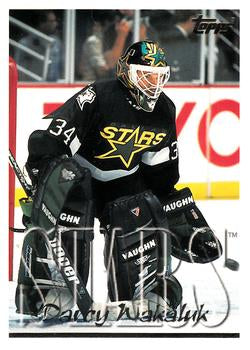 #313 Darcy Wakaluk - Dallas Stars - 1995-96 Topps Hockey