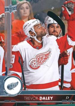 #313 Trevor Daley - Detroit Red Wings - 2017-18 Upper Deck Hockey