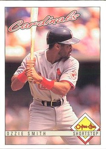 #313 Ozzie Smith - St. Louis Cardinals - 1993 O-Pee-Chee Baseball