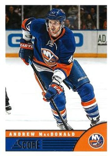 #314 Andrew MacDonald - New York Islanders - 2013-14 Score Hockey