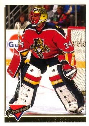 #314 John Vanbiesbrouck - Florida Panthers - 1993-94 O-Pee-Chee Premier Hockey - Gold