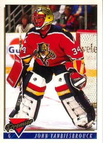 #314 John Vanbiesbrouck - Florida Panthers - 1993-94 O-Pee-Chee Premier Hockey