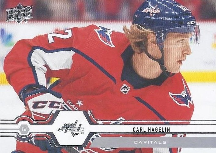 #314 Carl Hagelin - Washington Capitals - 2019-20 Upper Deck Hockey
