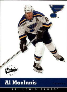 #314 Al MacInnis - St. Louis Blues - 2000-01 Upper Deck Vintage Hockey