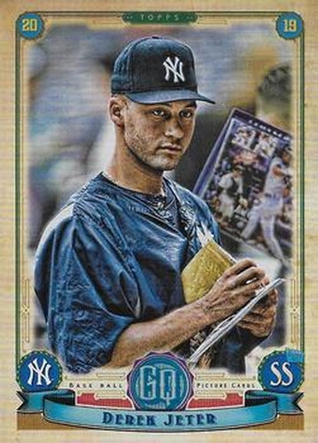 #314 Derek Jeter - New York Yankees - 2019 Topps Gypsy Queen Baseball