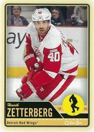 #314 Henrik Zetterberg - Detroit Red Wings - 2012-13 O-Pee-Chee Hockey