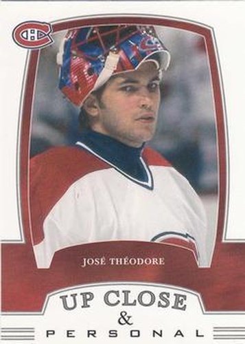 #314 Jose Theodore - Montreal Canadiens - 2002-03 Be a Player First Edition Hockey