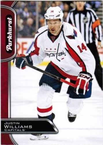 #314 Justin Williams - Washington Capitals - 2016-17 Parkhurst - Red Hockey