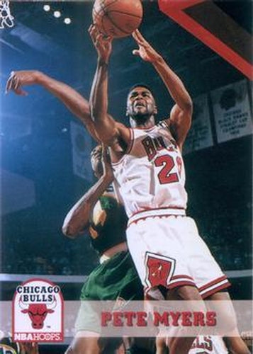 #314 Pete Myers - Chicago Bulls - 1993-94 Hoops Basketball