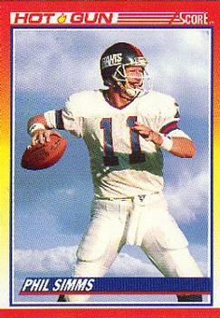 #314 Phil Simms - New York Giants - 1990 Score Football