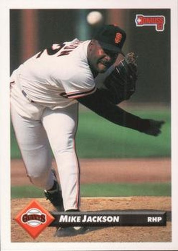 #314 Mike Jackson - San Francisco Giants - 1993 Donruss Baseball