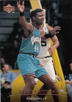 #314 Kenny Gattison - Vancouver Grizzlies - 1995-96 Upper Deck Basketball