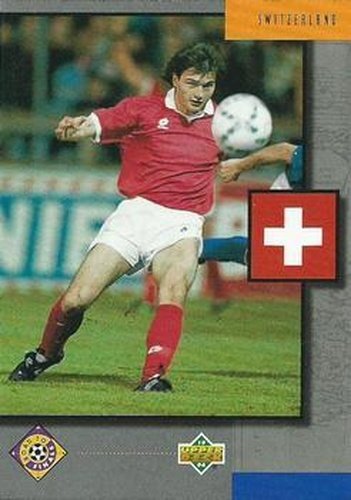 #315 1994 Switzerland - Switzerland - 1994 Upper Deck World Cup Contenders English/Spanish Soccer