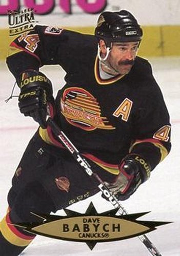 #315 Dave Babych - Vancouver Canucks - 1995-96 Ultra Hockey