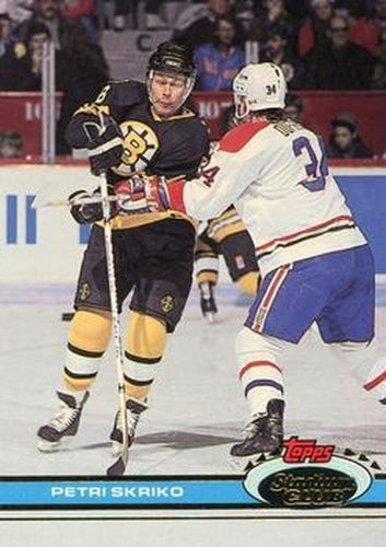 #315 Petri Skriko - Boston Bruins - 1991-92 Stadium Club Hockey