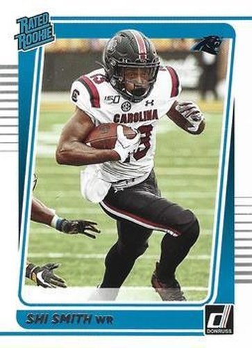 #315 Shi Smith - Carolina Panthers - 2021 Donruss Football