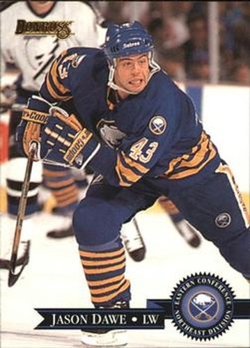 #315 Jason Dawe - Buffalo Sabres - 1995-96 Donruss Hockey