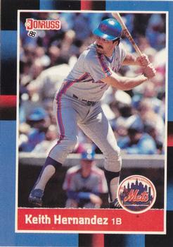#316 Keith Hernandez - New York Mets - 1988 Donruss Baseball