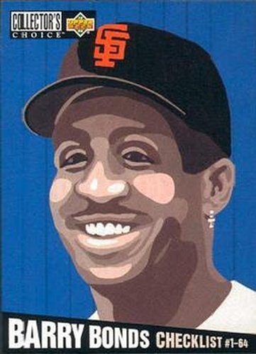 #316 Barry Bonds - San Francisco Giants - 1994 Collector's Choice Baseball