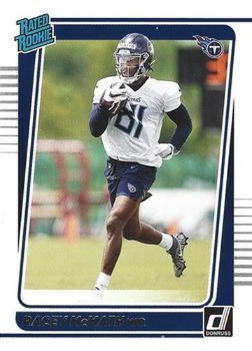 #316 Racey McMath - Tennessee Titans - 2021 Donruss Football