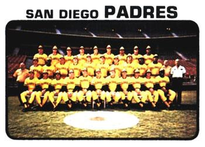 #316 San Diego Padres - San Diego Padres - 1973 Topps Baseball