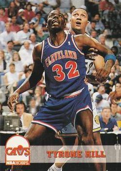 #316 Tyrone Hill - Cleveland Cavaliers - 1993-94 Hoops Basketball