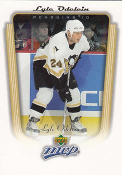 #316 Lyle Odelein - Pittsburgh Penguins - 2005-06 Upper Deck MVP Hockey