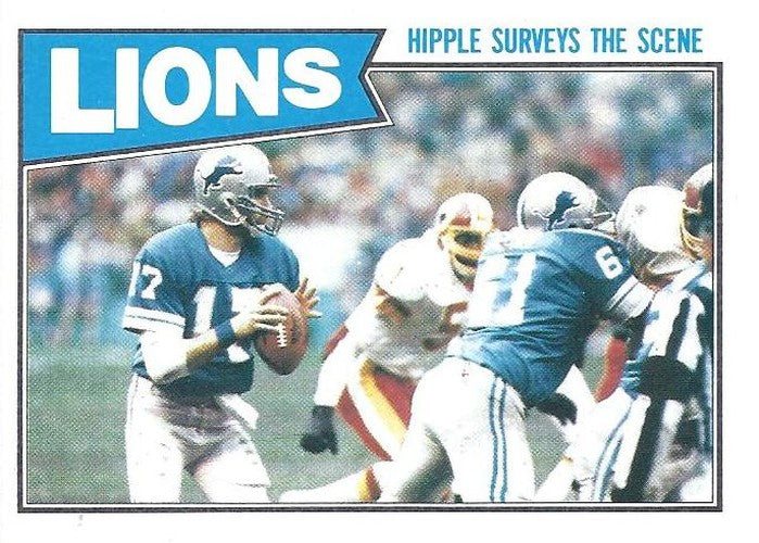 #317 Eric Hipple - Detroit Lions - 1987 Topps Football