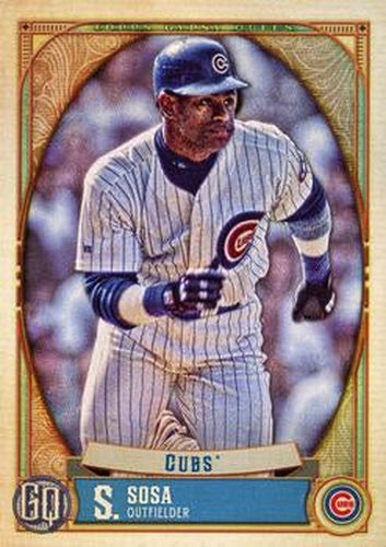 #317 Sammy Sosa - Chicago Cubs - 2021 Topps Gypsy Queen Baseball