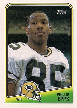 #317 Phillip Epps - Green Bay Packers - 1988 Topps Football
