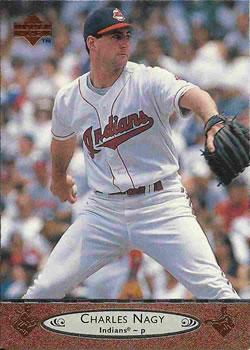 #317 Charles Nagy - Cleveland Indians - 1996 Upper Deck Baseball