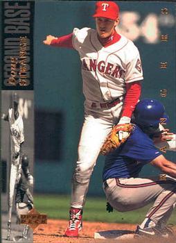 #317 Doug Strange - Texas Rangers - 1994 Upper Deck Baseball