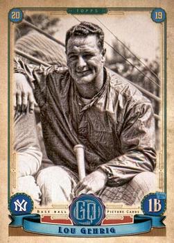 #317 Lou Gehrig - New York Yankees - 2019 Topps Gypsy Queen Baseball