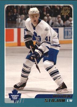 #317 Matt Stajan - Toronto Maple Leafs - 2003-04 Topps Hockey