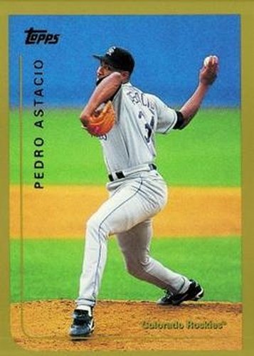 #317 Pedro Astacio - Colorado Rockies - 1999 Topps Baseball