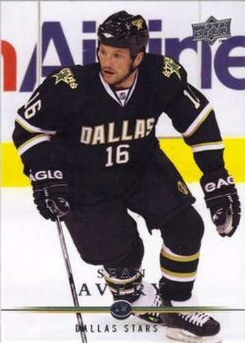 #317 Sean Avery - Dallas Stars - 2008-09 Upper Deck Hockey