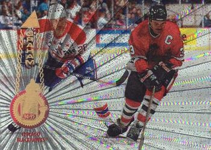 #317 Dirk Graham - Chicago Blackhawks - 1994-95 Pinnacle Hockey - Rink Collection