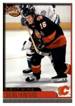 #318 Shean Donovan - Calgary Flames - 2003-04 Pacific Complete Hockey