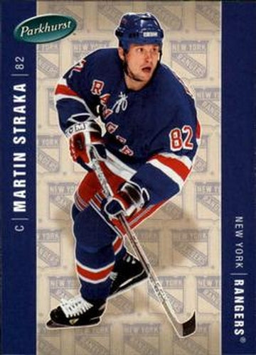 #318 Martin Straka - New York Rangers - 2005-06 Parkhurst Hockey