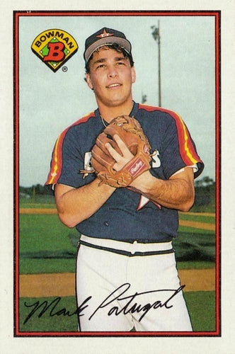 #318 Mark Portugal - Houston Astros - 1989 Bowman Baseball