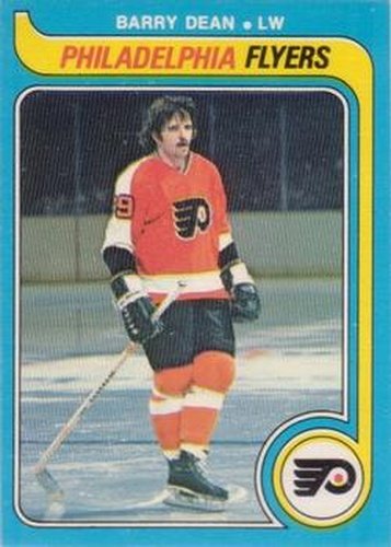 #318 Barry Dean - Philadelphia Flyers - 1979-80 O-Pee-Chee Hockey