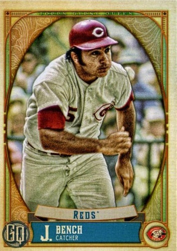 #318 Johnny Bench - Cincinnati Reds - 2021 Topps Gypsy Queen Baseball