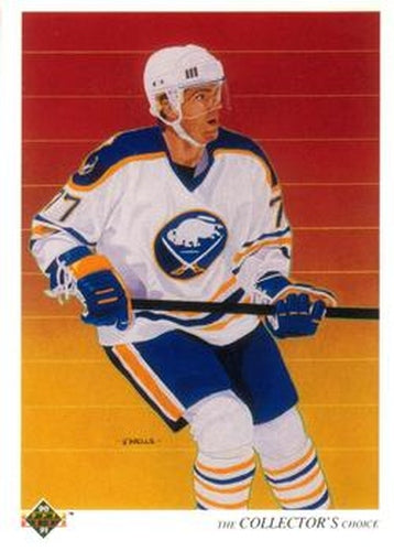 #318 Pierre Turgeon - Buffalo Sabres - 1990-91 Upper Deck Hockey