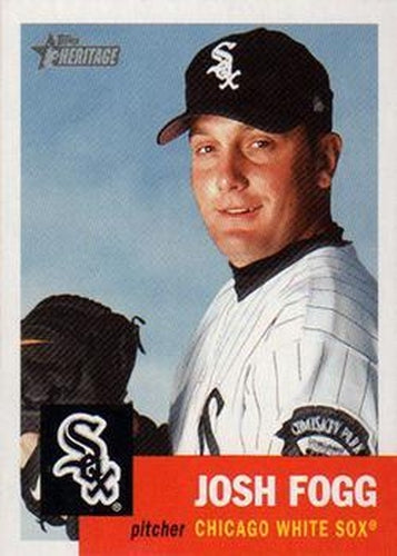 #318 Josh Fogg - Chicago White Sox - 2002 Topps Heritage Baseball
